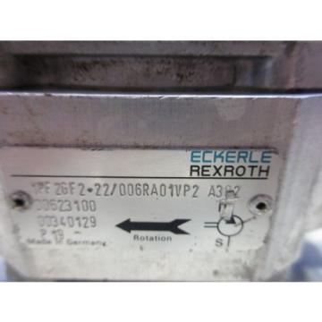 REXROTH RADIAL PISTON PUMP 1PF2GF2-22/006RA01VP2 A382 1PF26F2-22/006RA01VP2