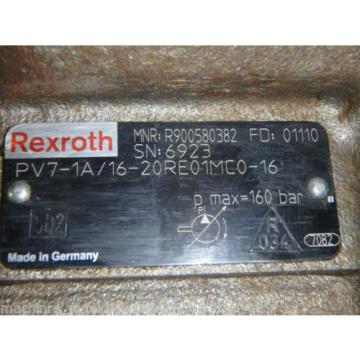 REXROTH PUMP_ PV7-1A/16-20RE01MCO-16_PV7-1A/16-20RE01MC0-16