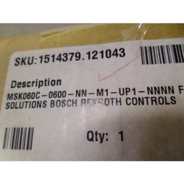 REXROTH MSK060C-0600-NN-M1-UP1-NNNN SERVO MOTOR *NEW IN BOX*