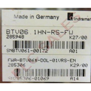 Indramat Rexroth BTV06.1HN-RS-FW  |  System 200 Operator Interface