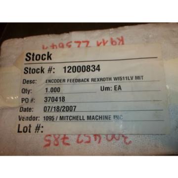 REXROTH ENCODER FEEDBACK GEBEROD 429/5000 R911223429-02573 HEIDENHAN WI511LV(A5)