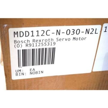 NEW REXROTH MDD112C-N-030-N2L DIGITAL AC SERVO MOTOR MDD112CN030N2L