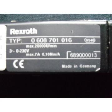 Motor Bosch Rexroth 0608701016 USED UNIT