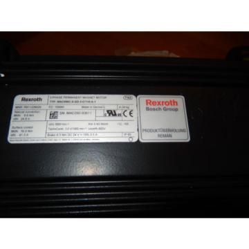 REXROTH MAC090C-0-GD-3-C/110-A-1, R911226029, Tacho, Brake 6.5Nm, Servomotor