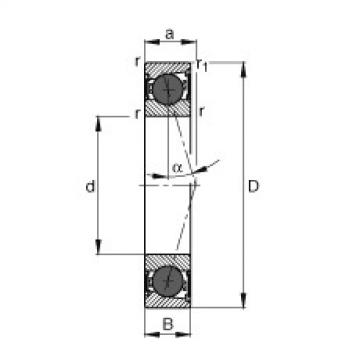 FAG Germany Spindle bearings - HCB7004-C-2RSD-T-P4S