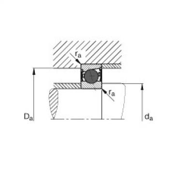 FAG Germany Spindle bearings - HCB7008-C-2RSD-T-P4S