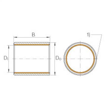 FAG Germany Bushes - EGB1005-E40-B