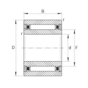 FAG Germany Needle roller bearings - NKI5/12-TV-XL