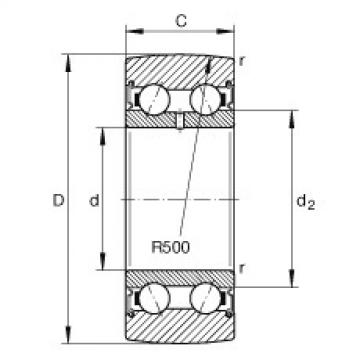 FAG Germany Track rollers - LR50/8-2RSR