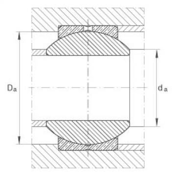 FAG Germany Radial spherical plain bearings - GE25-PB