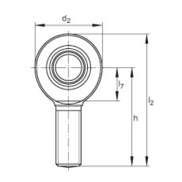 FAG Germany Rod ends - GAR10-DO