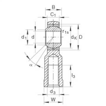 FAG Germany Rod ends - GIKL10-PB