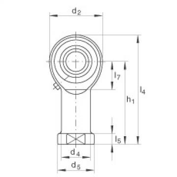 FAG Germany Rod ends - GIKL10-PB