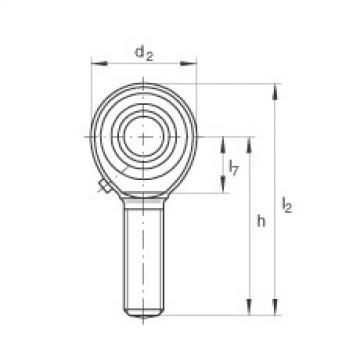 FAG Germany Rod ends - GAKL16-PB