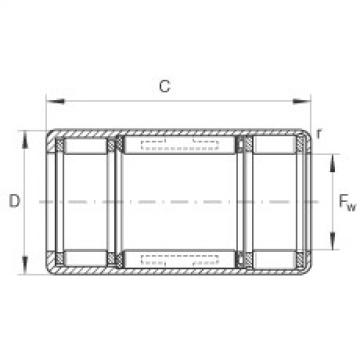 FAG Germany Drawn cup roller clutches - HFL0822-KF