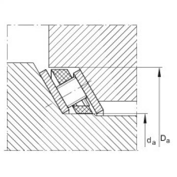 FAG Germany Axial angular contact roller bearings - AXS175200