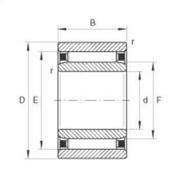 FAG Germany Needle roller bearings - NAO30X47X16-XL