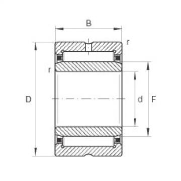 FAG Germany Needle roller bearings - NA4824-XL