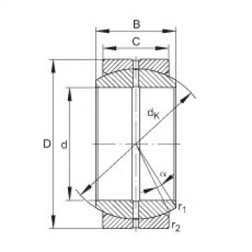 FAG Germany Radial spherical plain bearings - GE10-DO