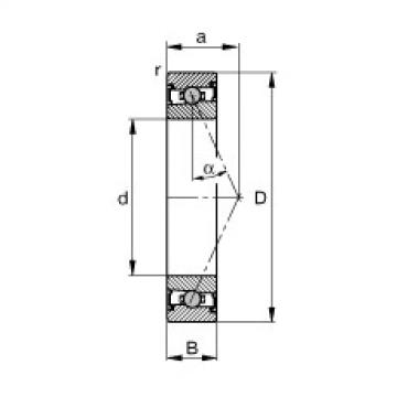 FAG Germany Spindellager - HCS7005-E-T-P4S