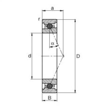 FAG Germany Spindle bearings - HC7006-E-T-P4S