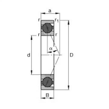 FAG Germany Spindle bearings - HCB7003-E-T-P4S