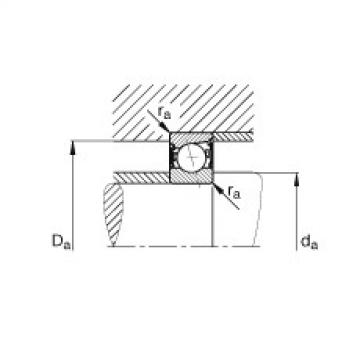 FAG Germany Spindle bearings - B7002-E-2RSD-T-P4S