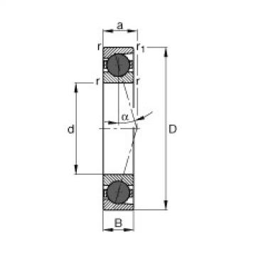 FAG Germany Spindellager - HCB7004-C-T-P4S