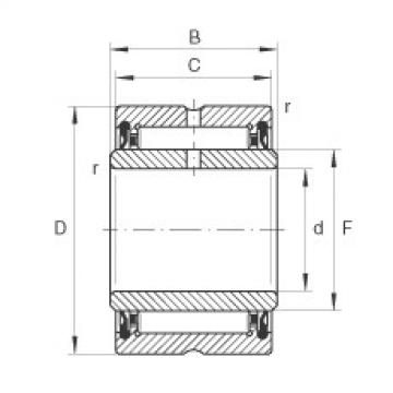 FAG Germany Needle roller bearings - NA4902-2RSR-XL