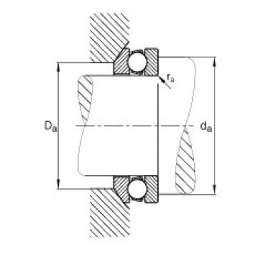 FAG Germany Axial deep groove ball bearings - 53205