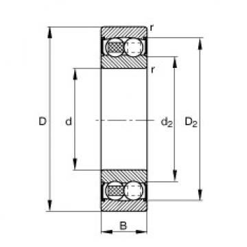 FAG Germany Pendelkugellager - 2202-2RS-TVH