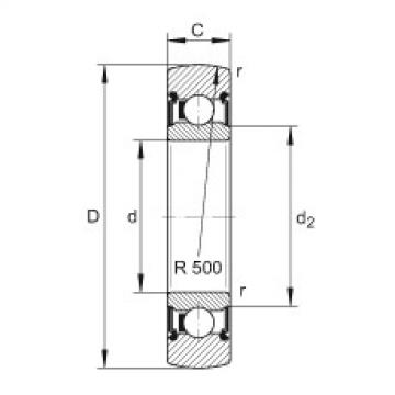 FAG Germany Track rollers - LR207-2RS