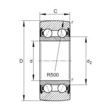 FAG Germany Track rollers - LR5206-2HRS-TVH-XL