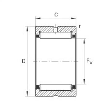 FAG Germany Needle roller bearings - NK14/16-XL