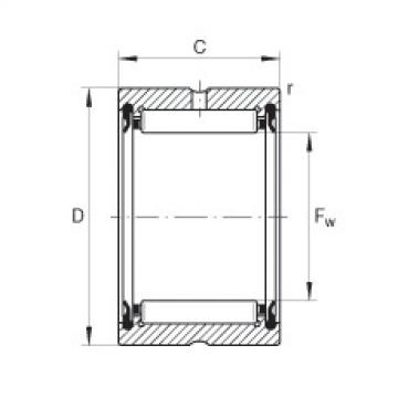 FAG Germany Needle roller bearings - RNA4900-2RSR-XL