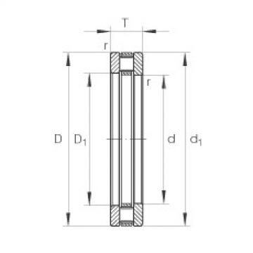 FAG Germany Axial cylindrical roller bearings - 81103-TV