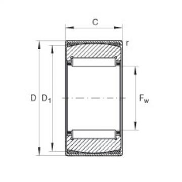 FAG Germany Aligning needle roller bearings - RPNA30/47-XL