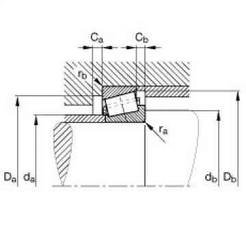 FAG Germany Tapered roller bearings - 30236-A