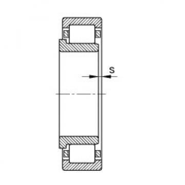 FAG Germany Cylindrical roller bearings - NJ206-E-XL-TVP2