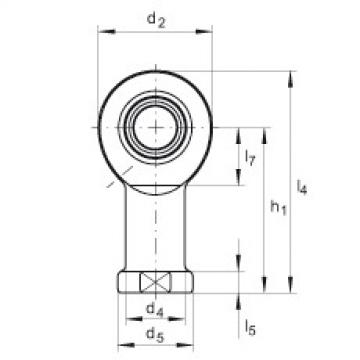 FAG Germany Rod ends - GIL17-DO