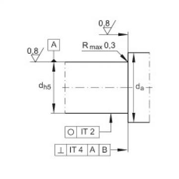 FAG Germany Needle roller/axial cylindrical roller bearings - ZARF1762-L-TV