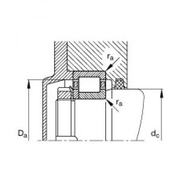 FAG Germany Cylindrical roller bearings - NJ2318-E-XL-TVP2 + HJ2318-E