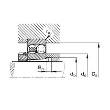 FAG Germany Pendelkugellager - 1219-K-M-C3 + H219