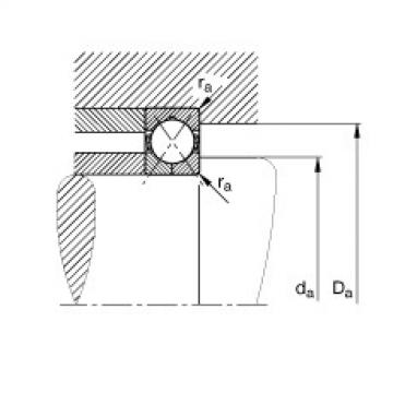 FAG Germany Four point contact bearings - QJ1019-N2-MPA