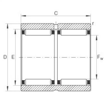 FAG Germany Needle roller bearings - RNAO35X45X26-ZW-ASR1-XL