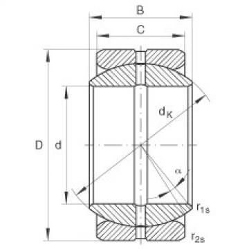 FAG Germany Radial spherical plain bearings - GE69-ZO