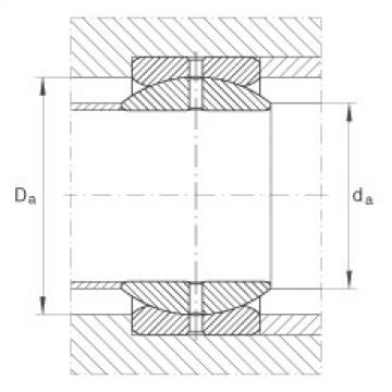 FAG Germany Radial spherical plain bearings - GE44-ZO