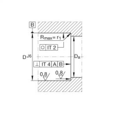 FAG Germany Axial angular contact ball bearings - BSB2047-SU