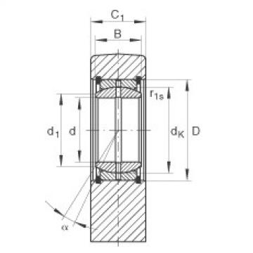 FAG Germany Hydraulic rod ends - GF100-DO