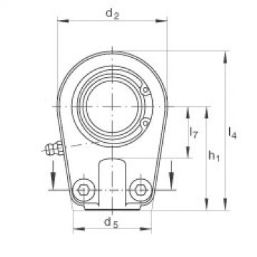 FAG Germany Hydraulic rod ends - GIHRK35-DO